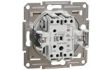Выключатель одноклавишный (самозажимные клеммы) Asfora кремовый БЕЗ РАМКИ, Schneider Electric изображение 3