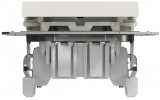 Перемикач одноклавішний (самозатискні клеми) Asfora кремовий БЕЗ РАМКИ, Schneider Electric зображення 6