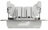 Переключатель перекрестный (самозажимные клеммы) Asfora белый БЕЗ РАМКИ, Schneider Electric изображение 5