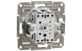 Вимикач кнопковий (самозатискні клеми) Asfora білий БЕЗ РАМКИ, Schneider Electric зображення 3