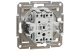 Вимикач кнопковий (самозатискні клеми) Asfora кремовий БЕЗ РАМКИ, Schneider Electric зображення 3