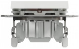 Переключатель одноклавишный с подсветкой (самозажимные клеммы) Asfora белый БЕЗ РАМКИ, Schneider Electric изображение 7