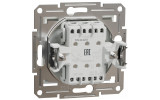 Выключатель трехклавишный (самозажимные клеммы) Asfora белый БЕЗ РАМКИ, Schneider Electric изображение 3