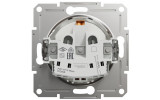 Розетка с з/к и защитными шторками Asfora белая БЕЗ РАМКИ, Schneider Electric изображение 4