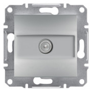 Розетка TV кінцева (1 dB) Asfora алюміній, Schneider Electric міні-фото