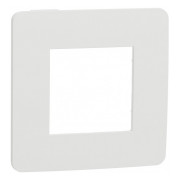 Рамка 1-постова Unica Studio біла/біла, Schneider Electric міні-фото