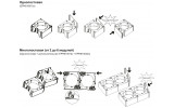Коробка для внешнего монтажа Asfora бронза, Schneider Electric изображение 3 (схема)