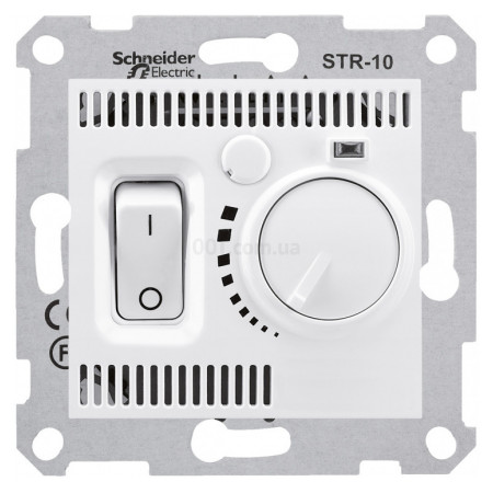 Кімнатний термостат Sedna білий, Schneider Electric (SDN6000121) фото