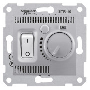 Комнатный термостат Sedna алюминий, Schneider Electric мини-фото