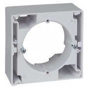 Коробка для внешнего монтажа IP20 одинарная Sedna белая, Schneider Electric мини-фото