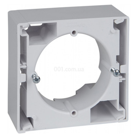 Коробка для зовнішнього монтажу IP20 одинарна Sedna біла, Schneider Electric (SDN6100121) фото