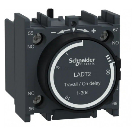 Блок контактный с выдержкой времени 1...30с, Schneider Electric (LADT2) фото