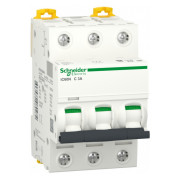 Автоматичний вимикач iC60N 3P 3 А хар-ка C, Schneider Electric міні-фото
