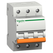 Автоматичний вимикач ВА63 3P 10 А хар-ка C, Schneider Electric міні-фото