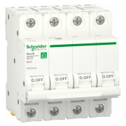 Автоматичний вимикач RESI9 6kА 4P 25 А В, Schneider Electric міні-фото