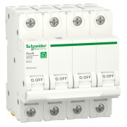 Автоматичний вимикач RESI9 6kА 4P 32 А В, Schneider Electric міні-фото