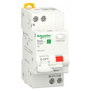 Диференційний автоматичний вимикач RESI9 6кА 1P+N 6A хар-ка C 30мА тип АC, Schneider Electric міні-фото