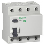 Диференційний вимикач (ПЗВ) Easy9 4Р 40А 100мА тип АС, Schneider Electric міні-фото
