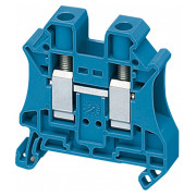 Клемма 2-контактная винтовая 10мм² Sarel синяя, Schneider Electric мини-фото