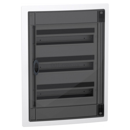 Щит распределительный врезной PrismaSet XS 3Р×18 модулей дымчатая дверь, Schneider Electric (LVSXP318) фото