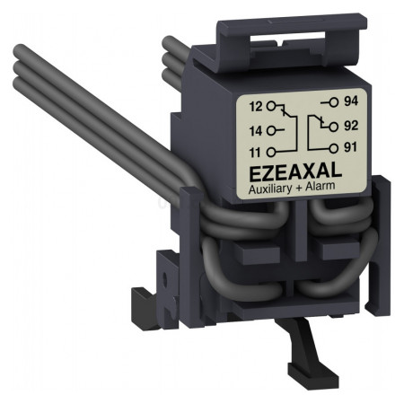 Контакт додатковий+сигнальний AX/AL для EZC/EZCV250, Schneider Electric (EZEAXAL) фото