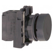 Кнопка без фиксации 1НО черная XB5, Schneider Electric мини-фото