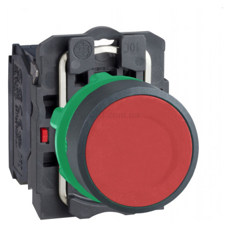 Кнопка без фіксації 1НЗ червона XB5, Schneider Electric (XB5AA42) фото