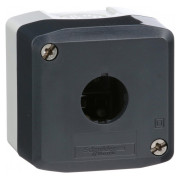 Корпус поста кнопочного 1-местный темно-серый XALD, Schneider Electric мини-фото