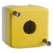 Корпус поста кнопочного 1-местный желтый XALK, Schneider Electric мини-фото