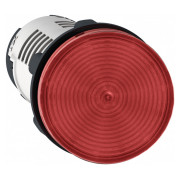 Лампа світлосигнальна LED (моноблок) 22мм 24В AC/DC червона XB7, Schneider Electric міні-фото
