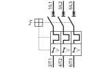 Автоматический выключатель защиты двигателя TeSys GV3 62-73А, Schneider Electric изображение 6 (схема)