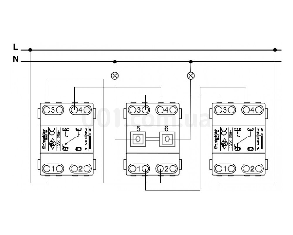 Проходные выключатели двухклавишные шнайдер. Двухклавишный переключатель Шнайдер схема подключения. Двухклавишный проходной выключатель Шнайдер схема. Схема двухклавишного проходного выключателя Шнайдер. Schneider Electric проходной выключатель двухклавишный схема подключения.