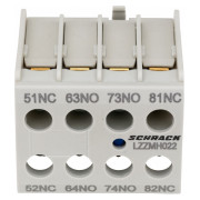 Блок додаткових контактів фронтальний для CUBICO Mini 2НВ+2НЗ, Schrack Technik міні-фото
