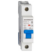 Модульний автоматичний вимикач AMPARO 1P 25А 6кА х-ка B, Schrack Technik міні-фото