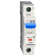 Модульний автоматичний вимикач BMS4 1P 16А 4,5кА х-ка C, Schrack Technik міні-фото