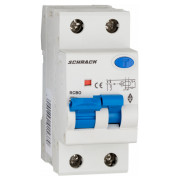 Автоматичний вимикач диференційного струму AMPARO 10кА/30мА 1P+N 40A х-ка C Тип A, Schrack Technik міні-фото