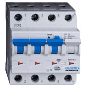 Автоматичний вимикач диференційного струму 6кА/30мА 3P+N 16A х-ка C тип A, Schrack Technik міні-фото