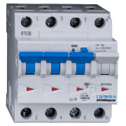 Автоматический выключатель дифференциального тока 6кА/100мА 3P+N 16A х-ка C тип A, Schrack Technik мини-фото