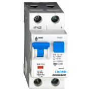 Автоматический выключатель дифференциального тока 10кА/300мА 1P+N 16A х-ка C тип АС, Schrack Technik мини-фото