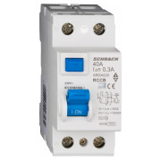 Пристрій захисного відключення (ПЗВ) AMPARO 10кА/300мА 2P 40А тип AC, Schrack Technik міні-фото