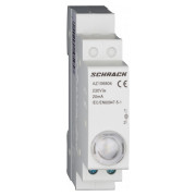Индикатор модульный LED белый 230В AC, Schrack Technik мини-фото