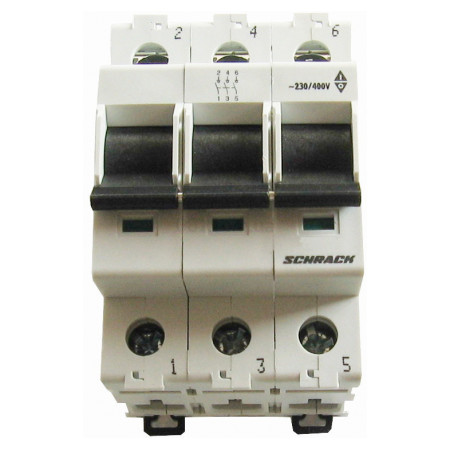 Головний вимикач навантаження 3P 63A, Schrack Technik (BZ900263--) фото