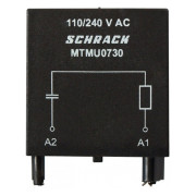 Модуль сети RC для гнезд MT 110-230В AC, Schrack Technik мини-фото