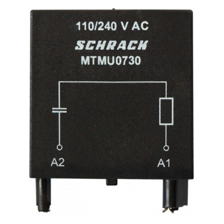 Модуль сети RC для гнезд MT 110-230В AC, Schrack Technik (MTMU0730--) фото