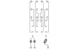Гніздо на DIN-рейку з гвинтовими затискачами, логічна компоновка для RS, PT 4P 10А, Schrack Technik зображення 5 (схема)