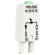 Модуль зеленого світлодіода для гнізд YRS 110-230/AC A1+, Schrack Technik міні-фото