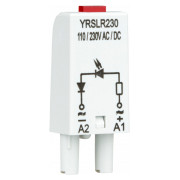 Модуль червоного світлодіода для гнізд YRS 110-230В AC, Schrack Technik міні-фото