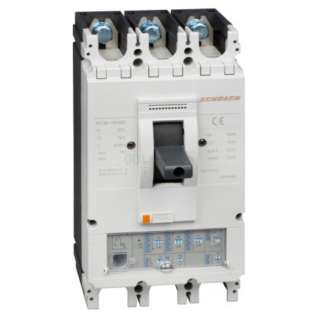 Автоматичний вимикач в литому корпусі тип VE 3P 70kА 400A, Schrack Technik (MZ340333--) фото