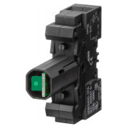 Контактный блок подсветки с зеленым светодиодом 24В AC/DC, Schrack Technik мини-фото