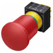 Кнопка аварійної зупинки грибоподібна червона d40мм, Schrack Technik міні-фото
